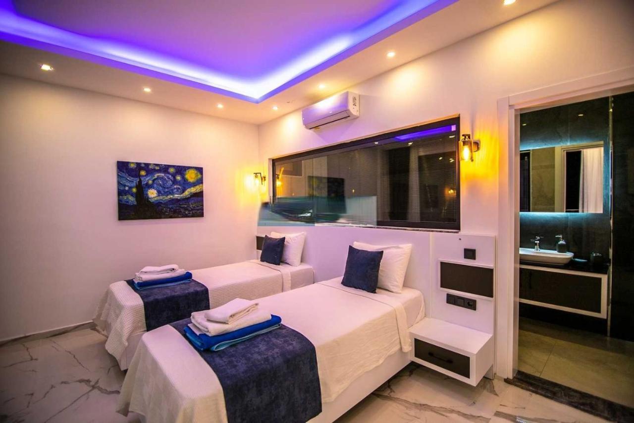 Villa Lycian-Kalkan 3 Bedroom-2 Jakuzzies-Sauna-Turkish Hamam-Huge Private Pool&lovely garden Kaş Buitenkant foto