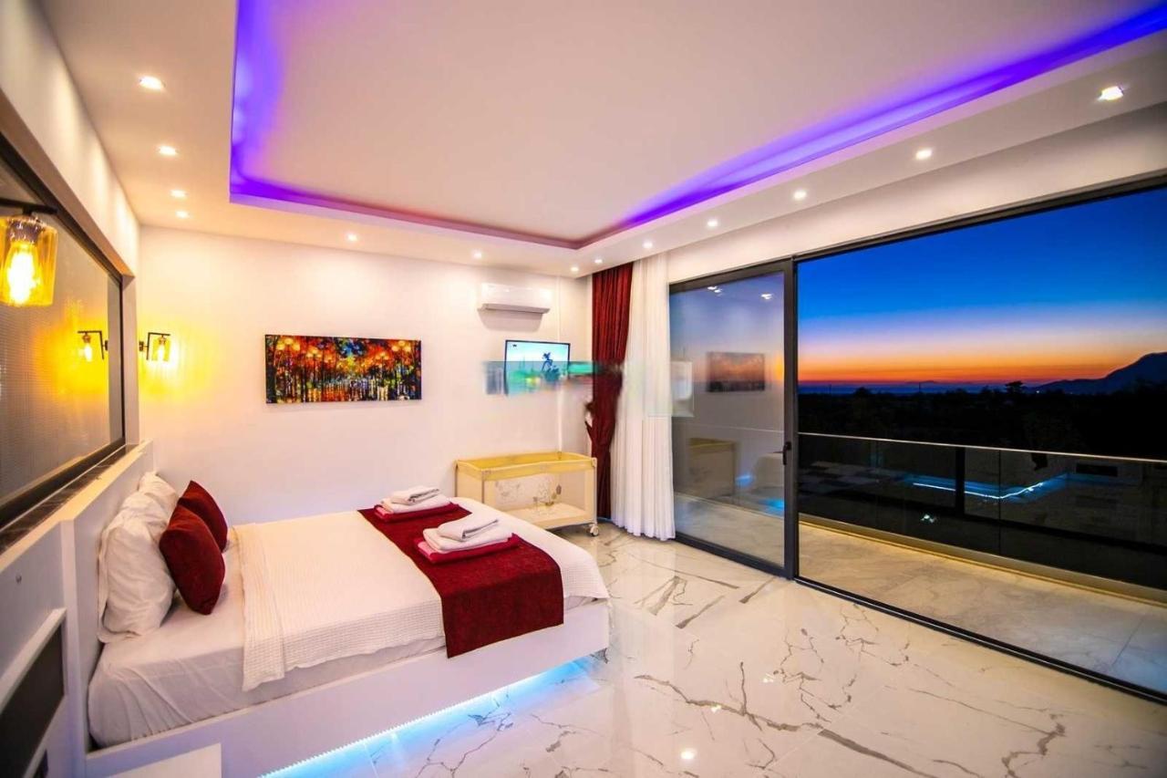 Villa Lycian-Kalkan 3 Bedroom-2 Jakuzzies-Sauna-Turkish Hamam-Huge Private Pool&lovely garden Kaş Buitenkant foto
